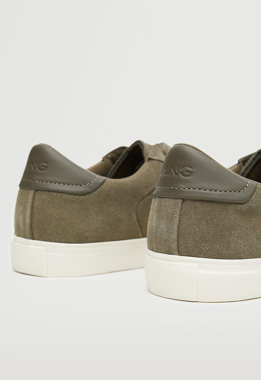 MANGO - Sport shoes metrosue - beige & khaki