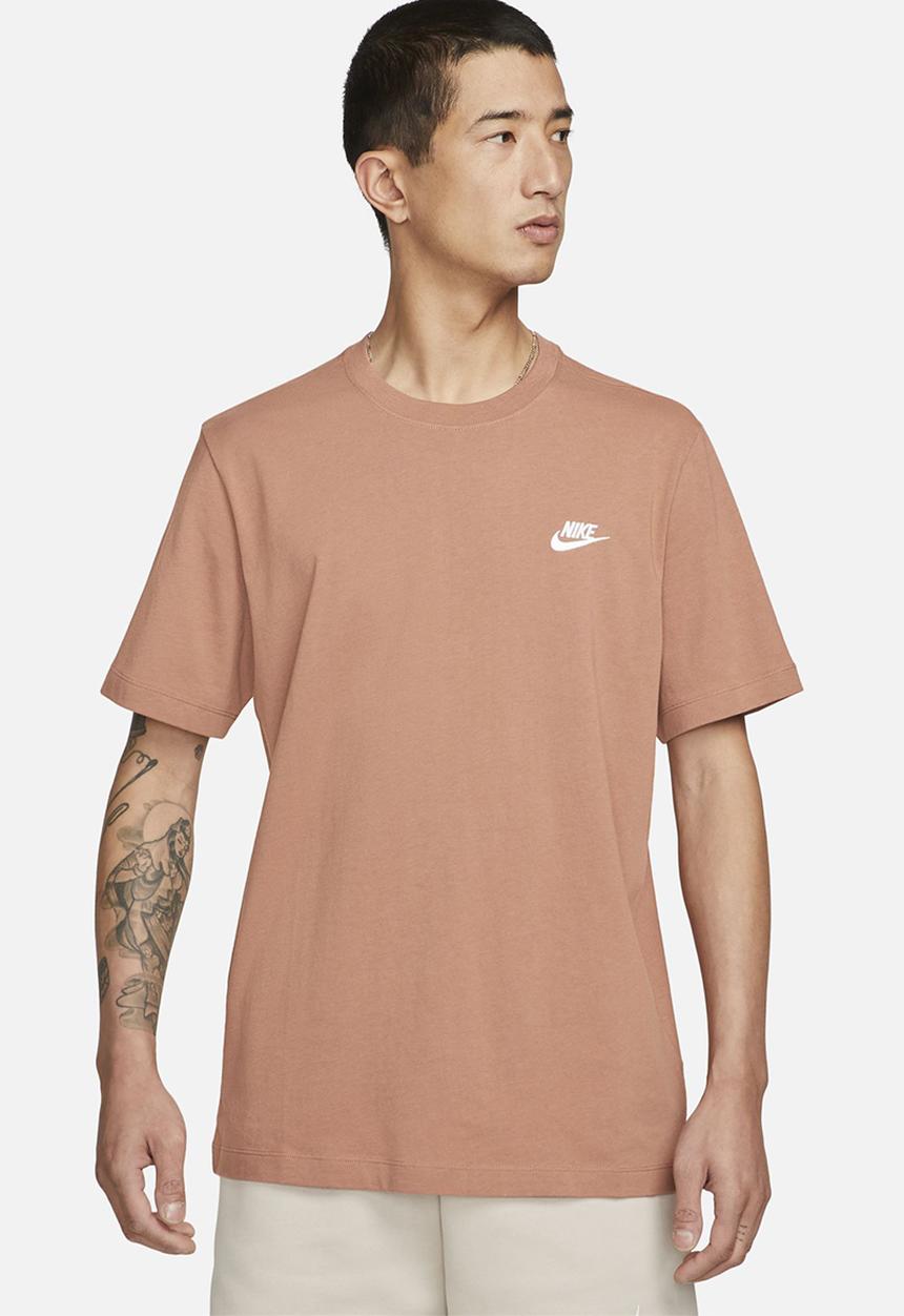 Nike - NSW Club Tee- Mineral Clay & White