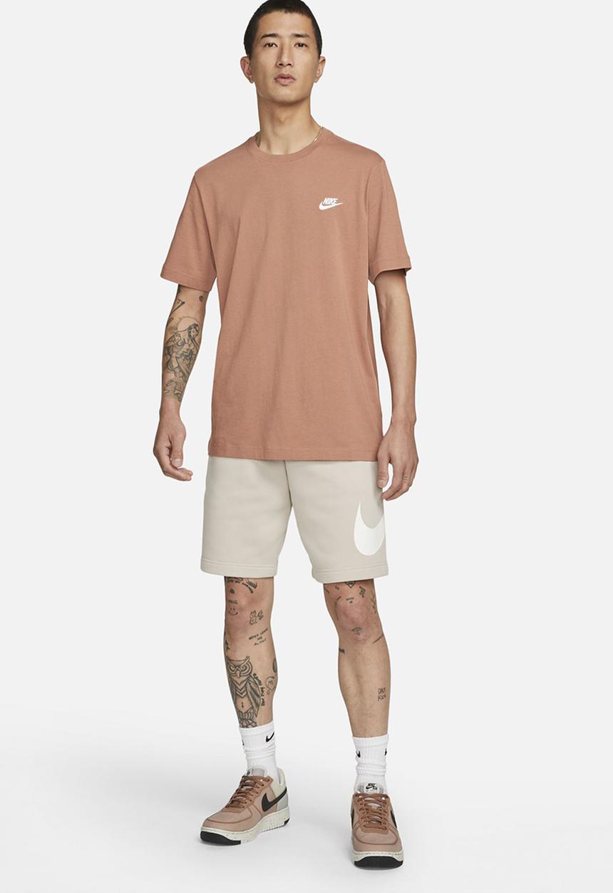 Nike - NSW Club Tee- Mineral Clay & White