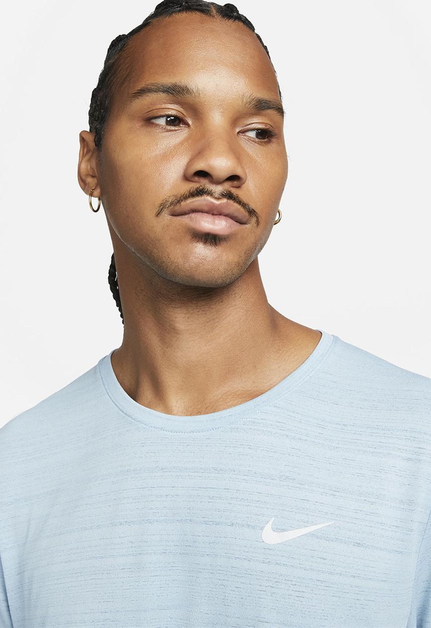 Nike - Dri-FIT Miler Men's Running Tee - Worn Blue