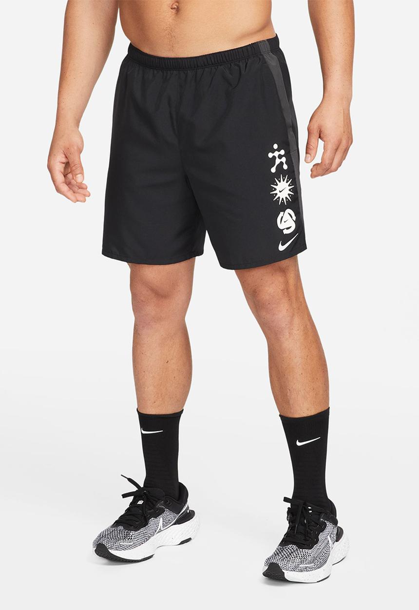 Nike - Wild Run Challenger 7in Shorts  - Black