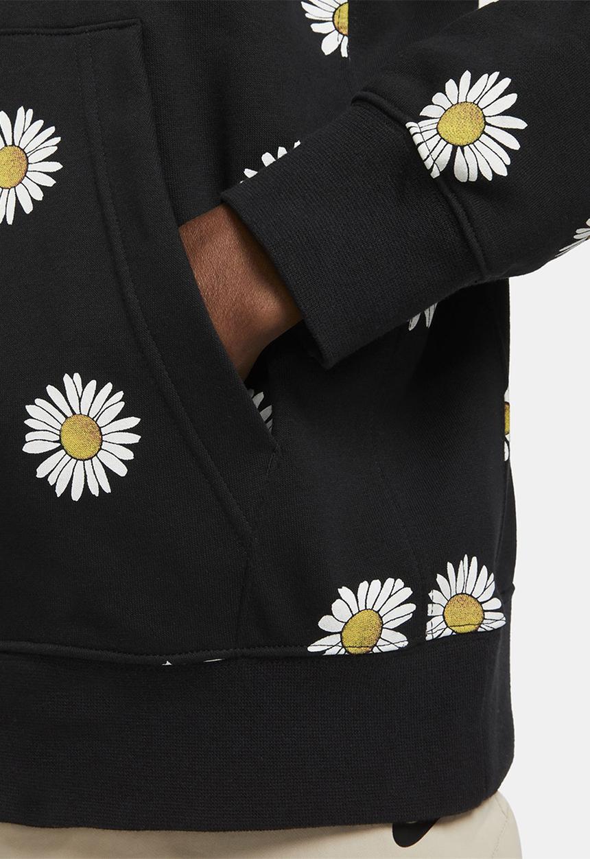 Nike - NSW  Sport Essentials+ Men's French Terry Hoodie -  Black & White