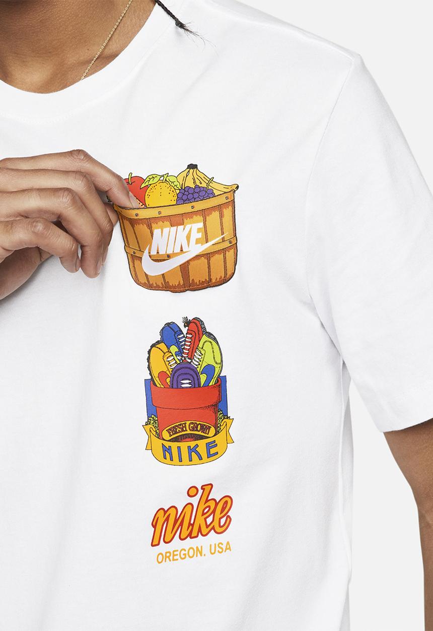 Nike - NSW Graphics Just Do It Tee  - White