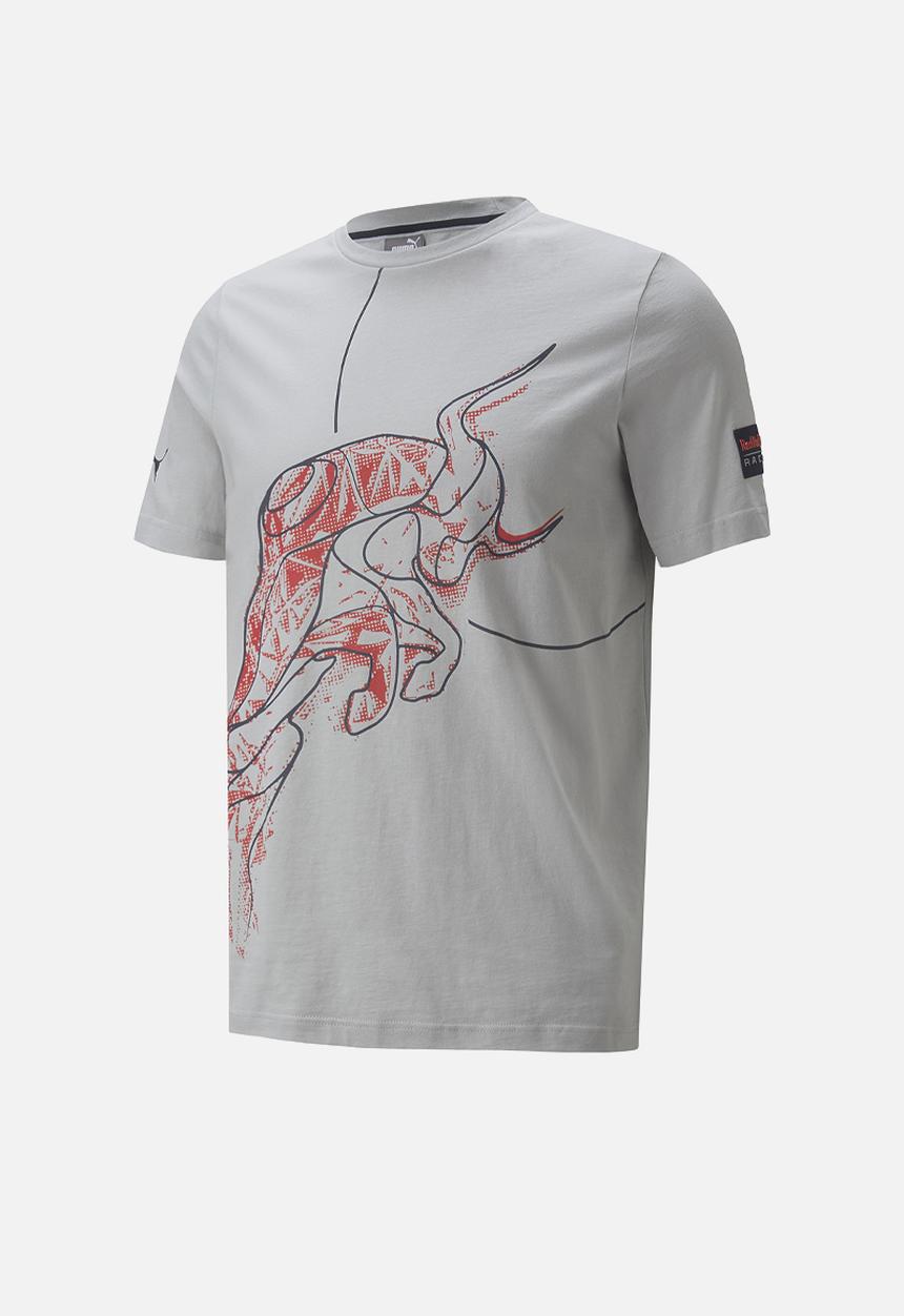 PUMA - Red Bull Racing Dynamic Bull M Tee - Grey