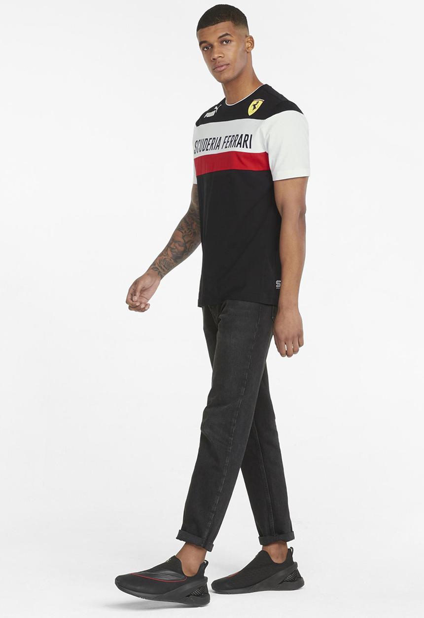 PUMA - Scuderia Ferrari Race SDS Tee- Black