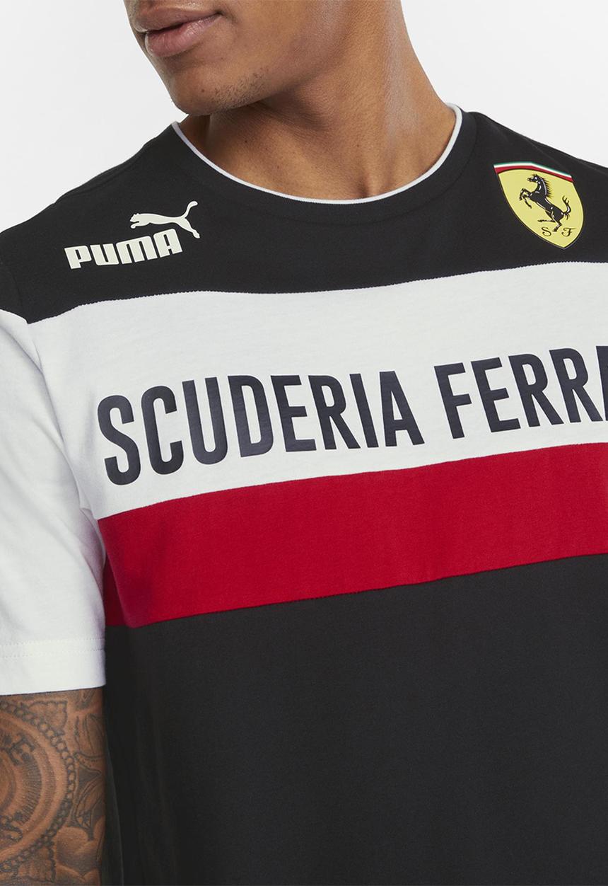 PUMA - Scuderia Ferrari Race SDS Tee- Black