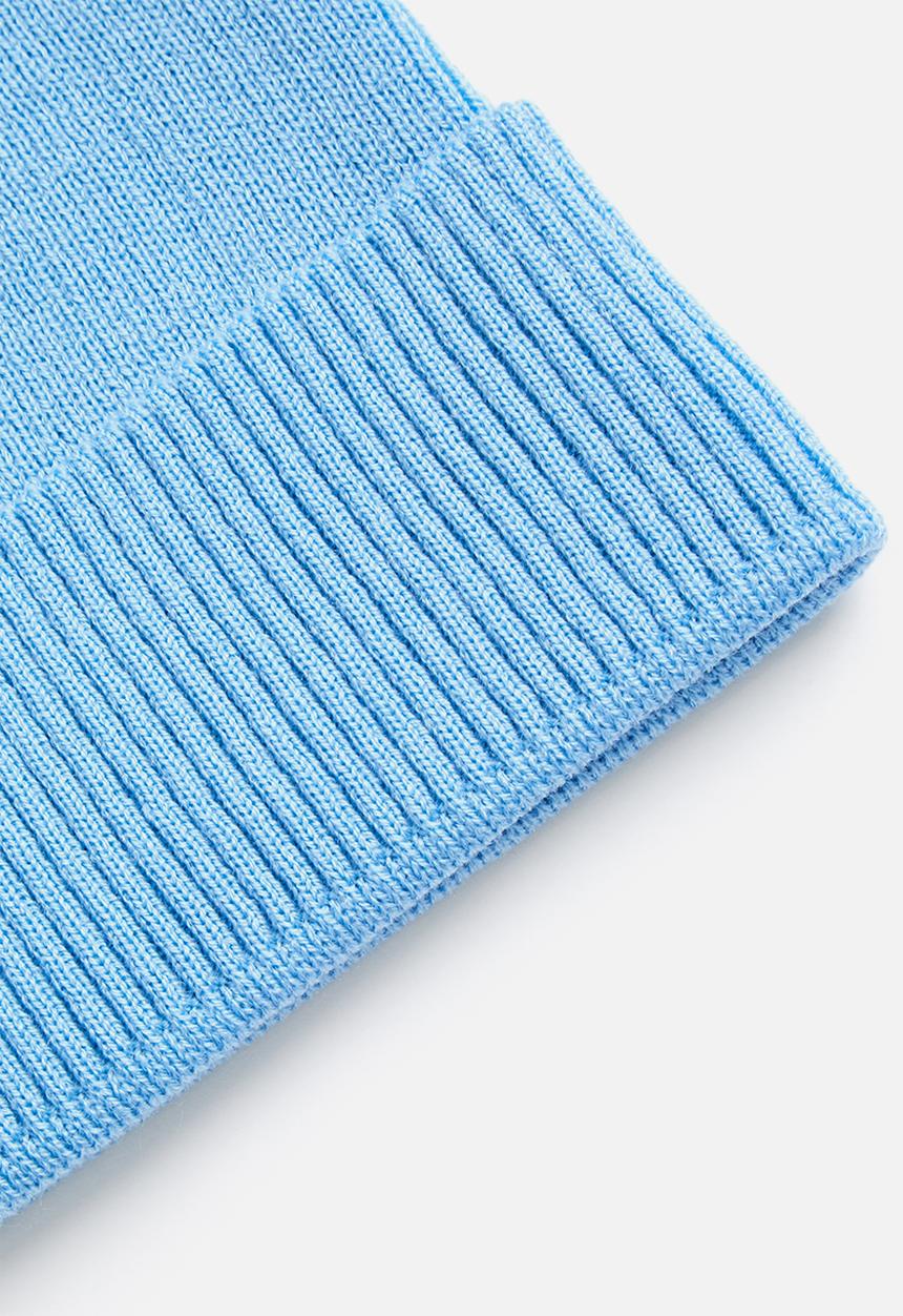 Superbalist - Fine rib knit beanie - blue
