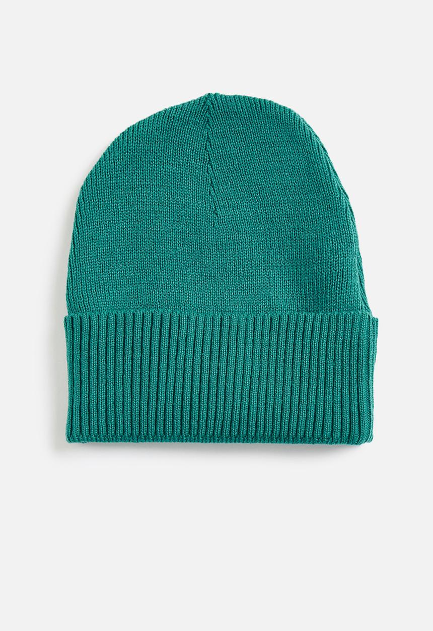 Superbalist - Fine rib knit beanie - sage