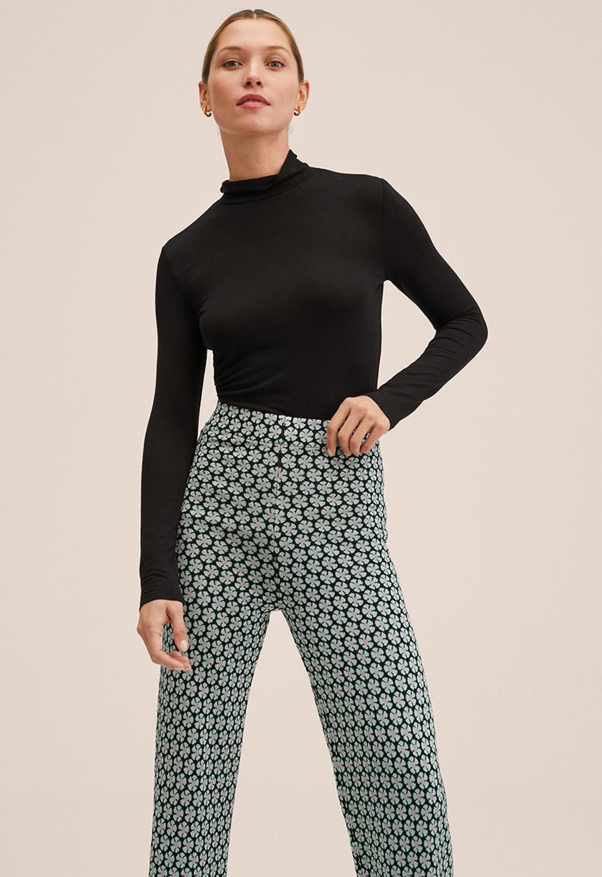 MANGO - Trousers gaynor - green