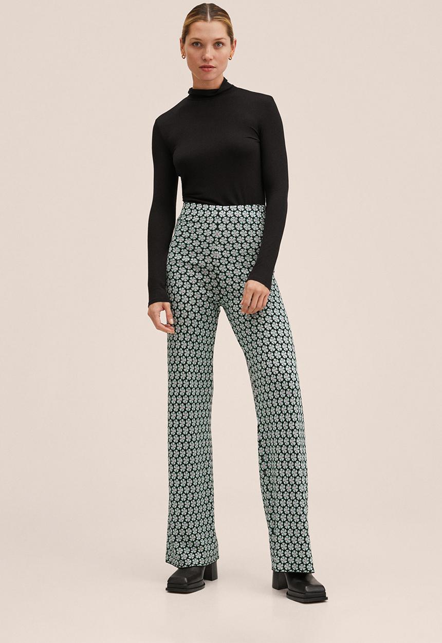 MANGO - Trousers gaynor - green