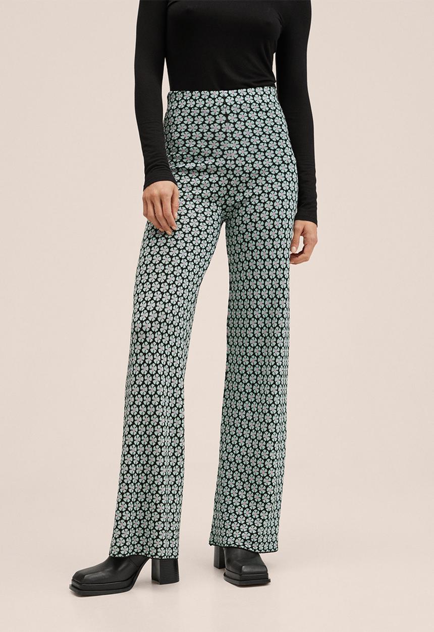 MANGO - Trousers gaynor - green