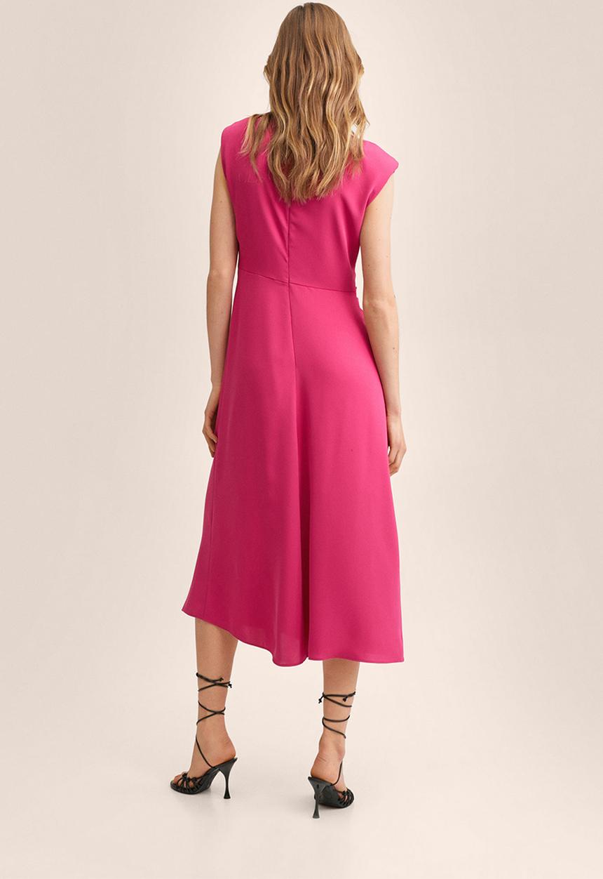 MANGO - Dress delia - bright pink
