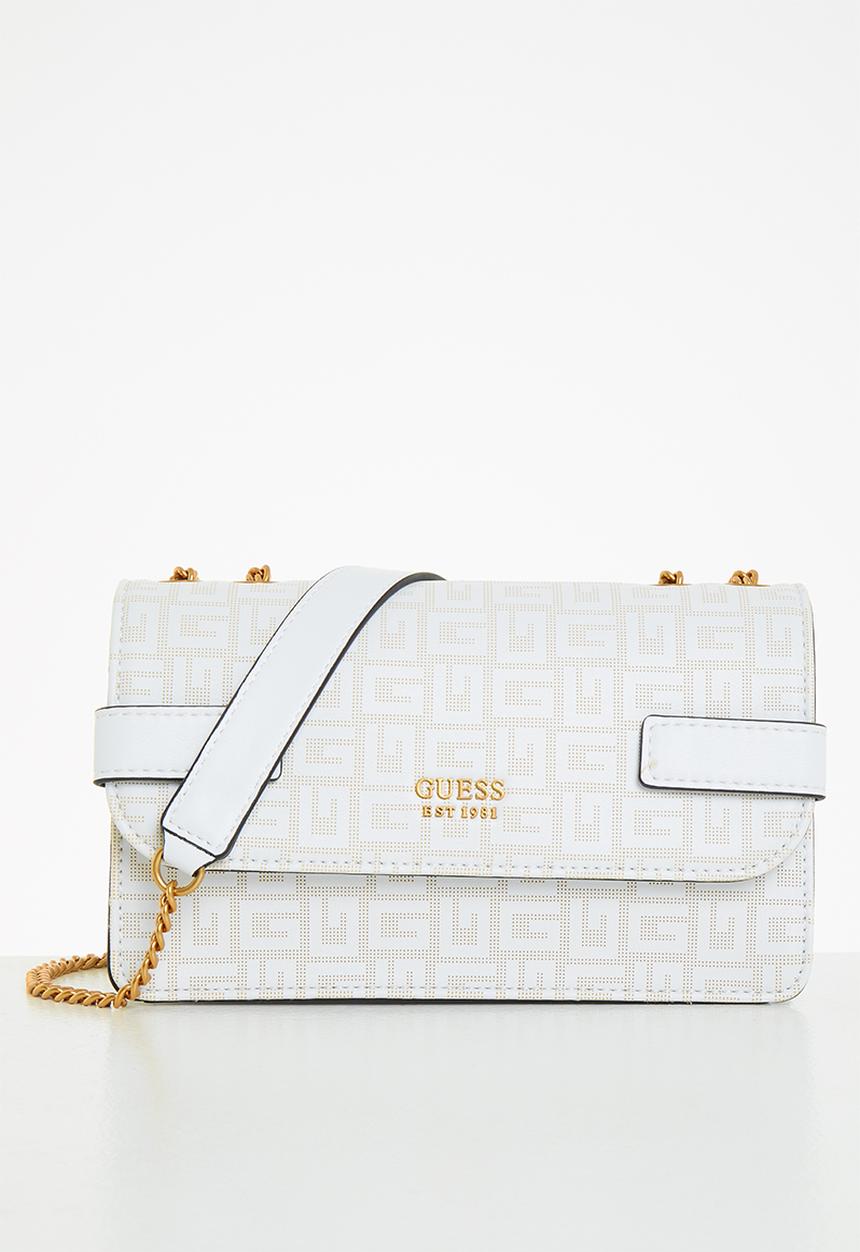 GUESS - Atene convertible xbody flap - white