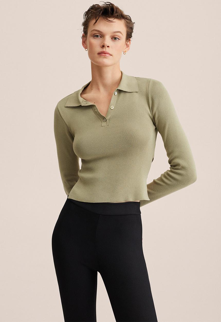 MANGO - Leggings anita - black