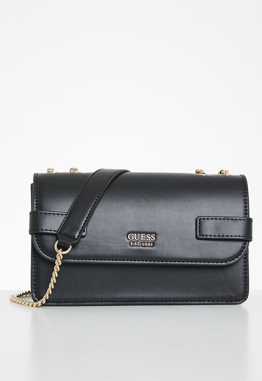 GUESS - Atene convertible xbody flap - black