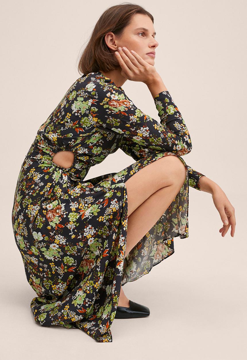 MANGO - Dress savage - multi 