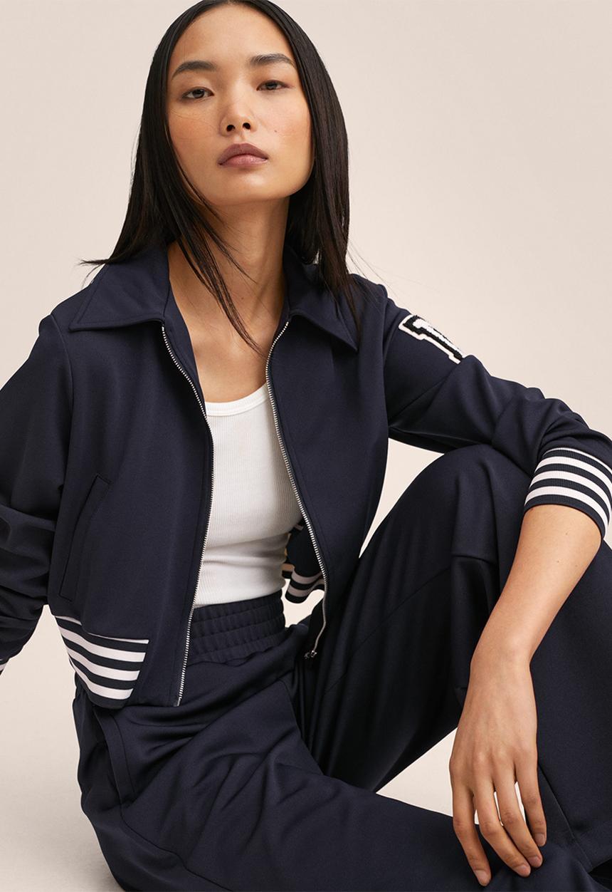 MANGO - Trousers brave-h - navy