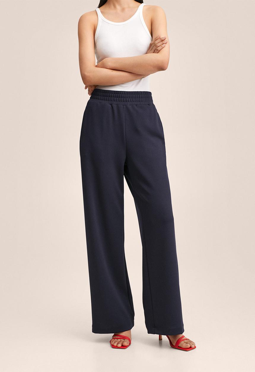 MANGO - Trousers brave-h - navy