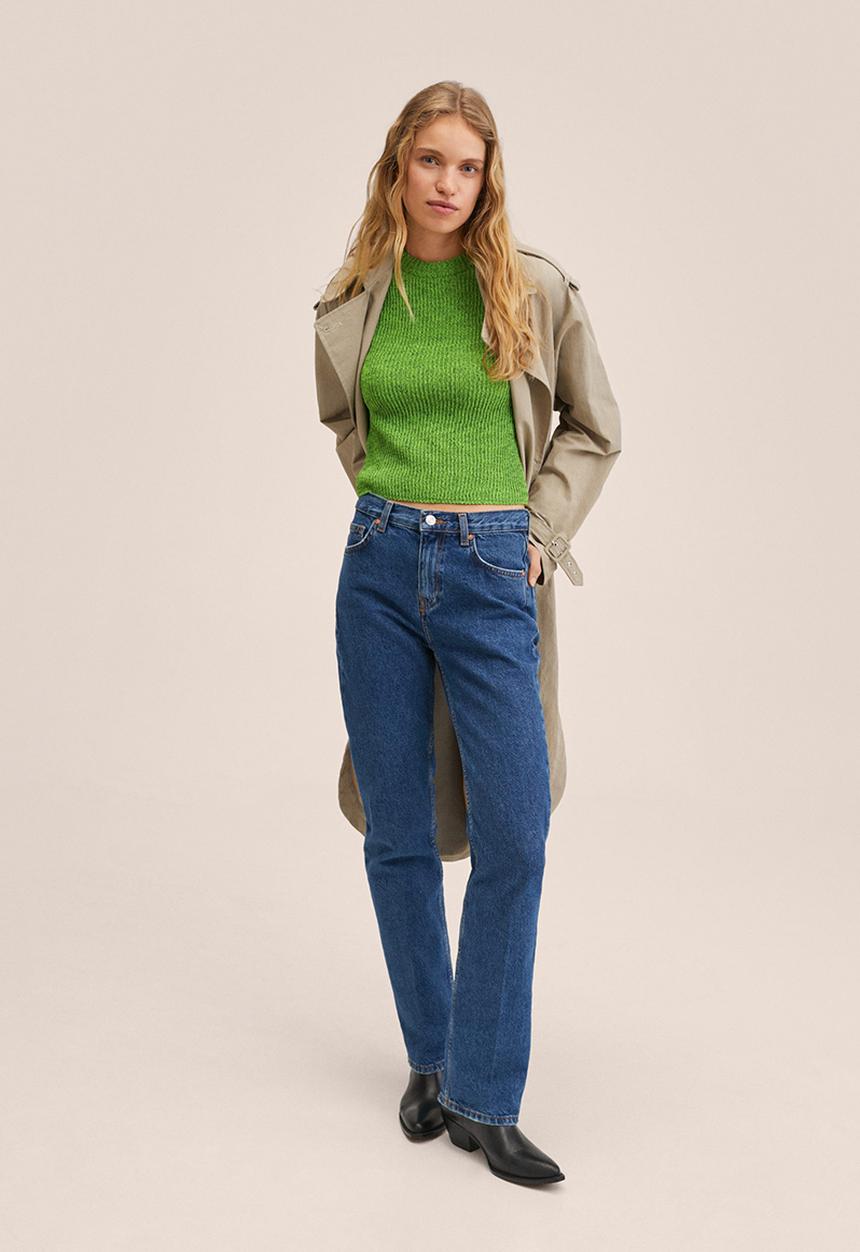 MANGO - Sweater petra - green