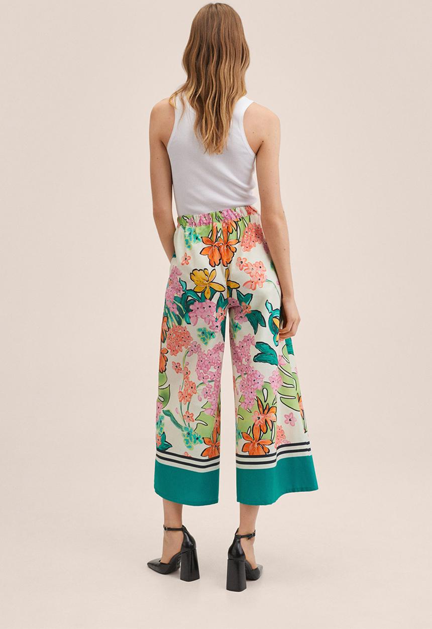MANGO - Trousers tropi-h - multi 