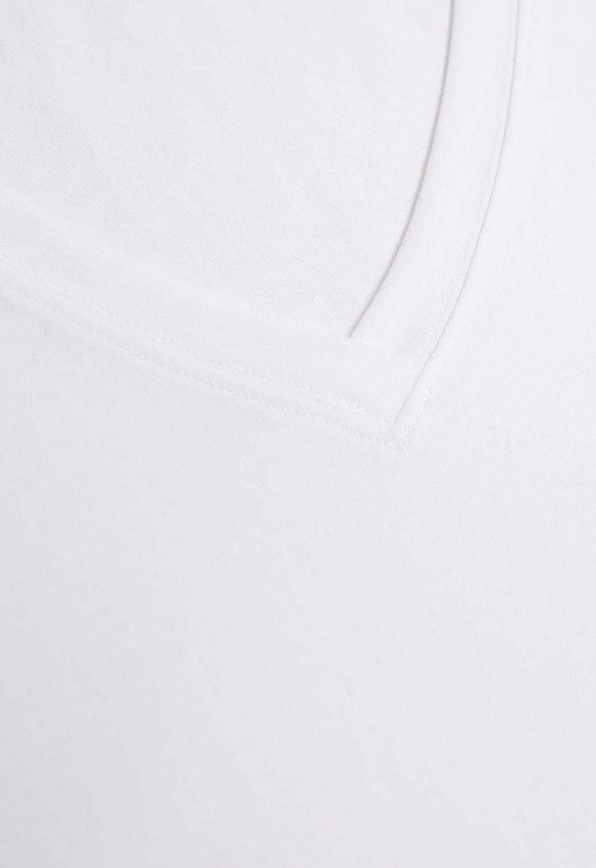 MANGO - Plus t-shirt chalapi - white