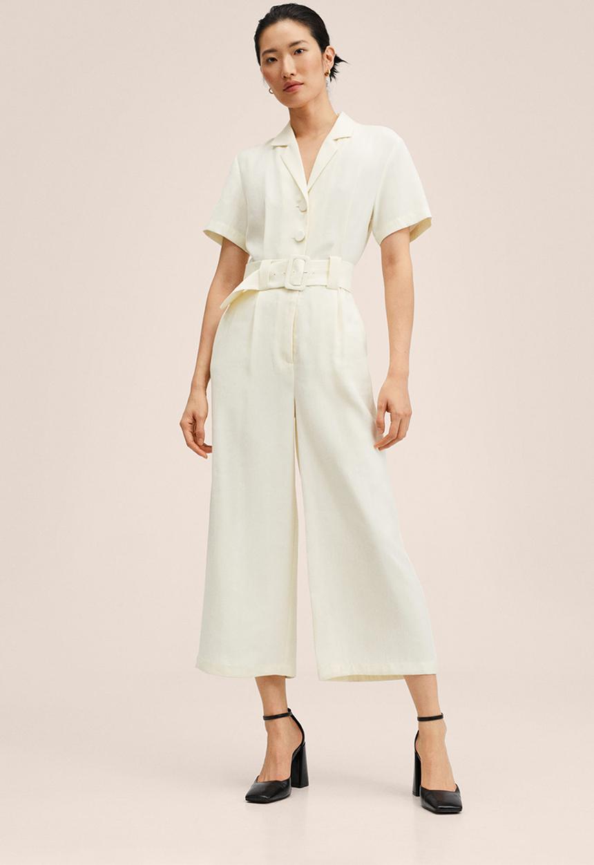 MANGO - One-piece suit pope - natural