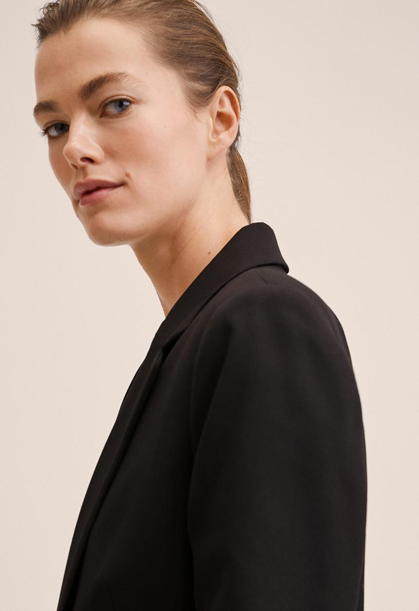 MANGO - Blazer boreal - black