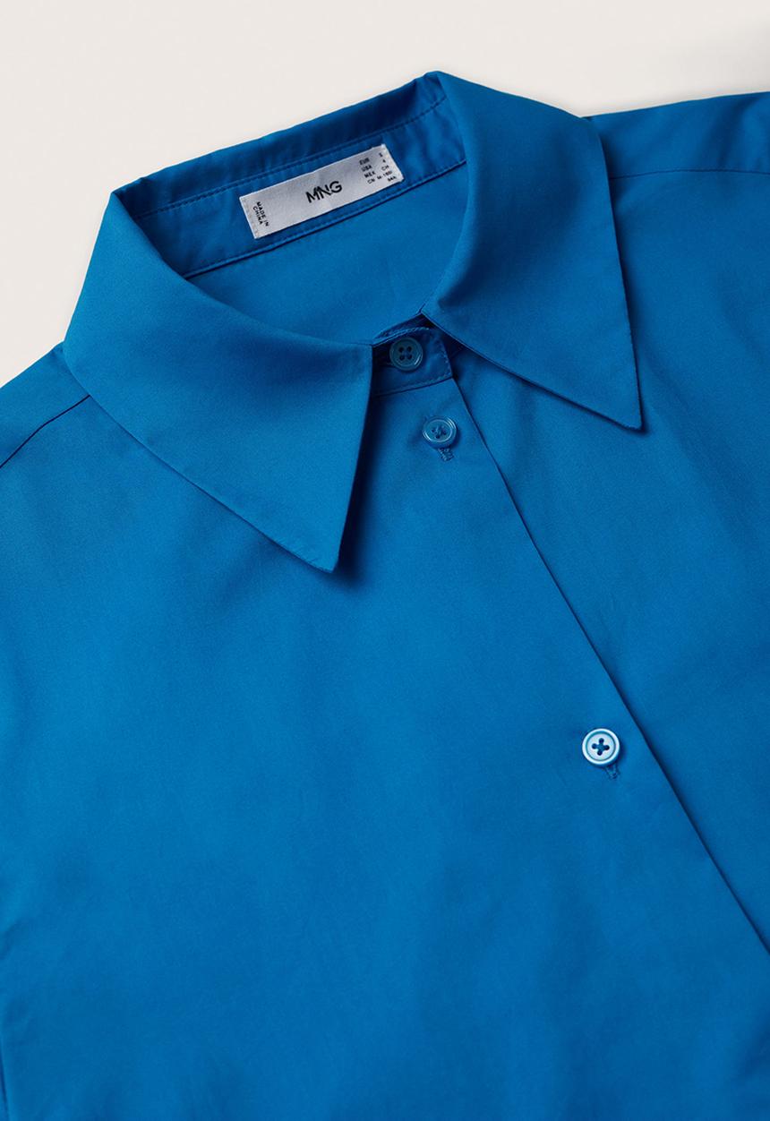 MANGO - Shirt limpia - medium blue