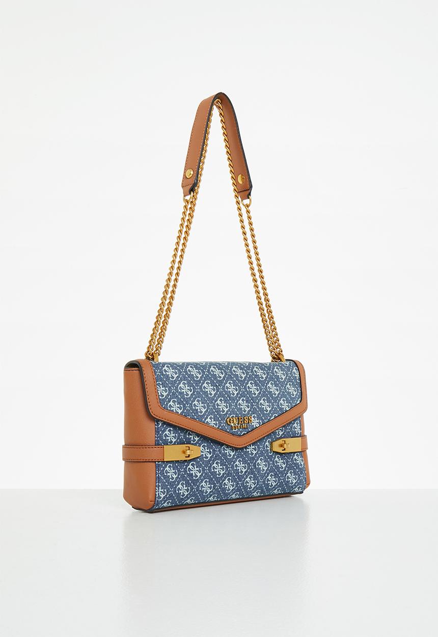 GUESS - Zadie logo convertible crossbody flap - multi 