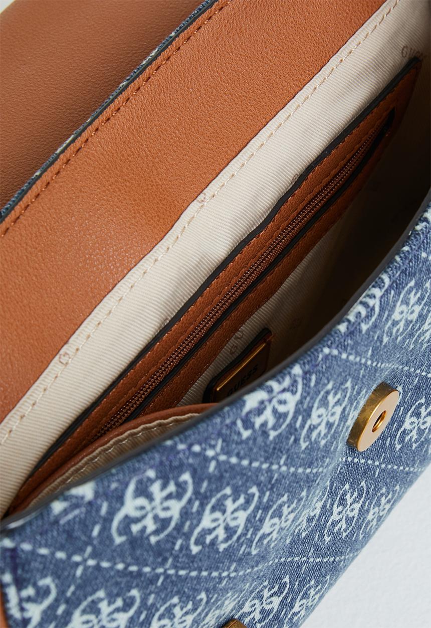GUESS - Zadie logo convertible crossbody flap - multi 