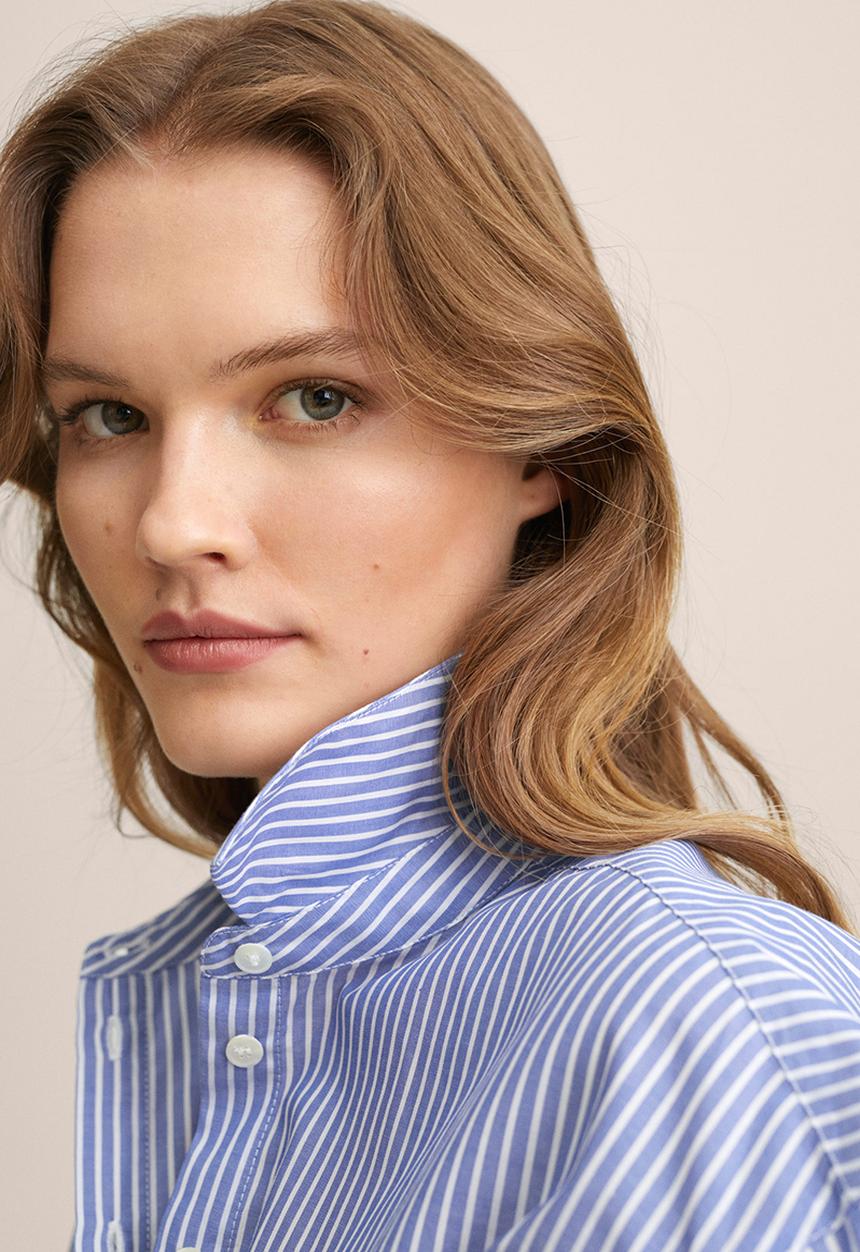 MANGO - Shirt jamecor - medium blue