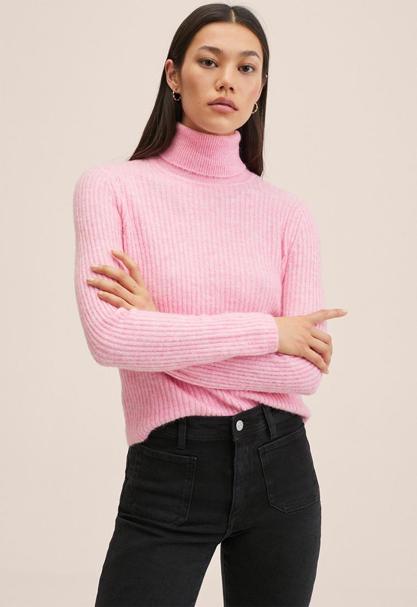 MANGO - Sweater canoli - pink