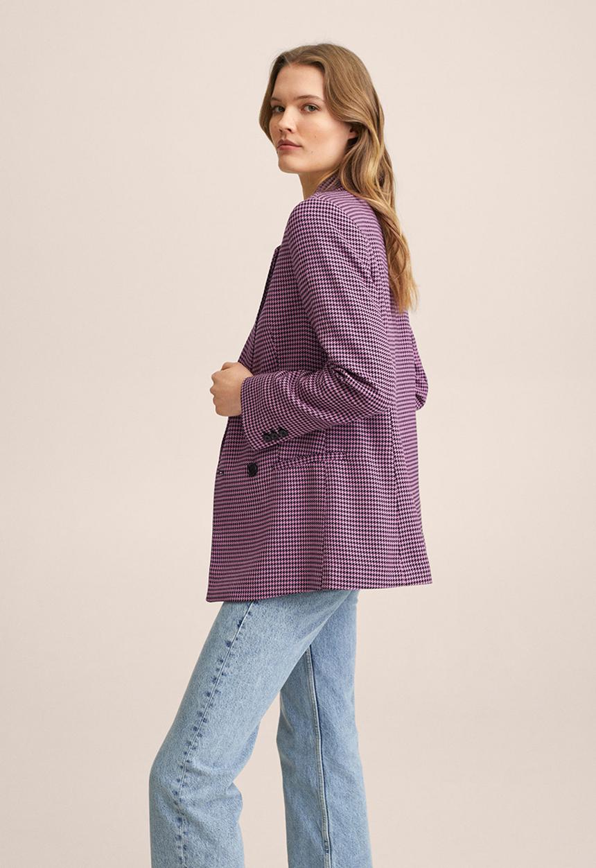 MANGO - Blazer carlota - bright pink