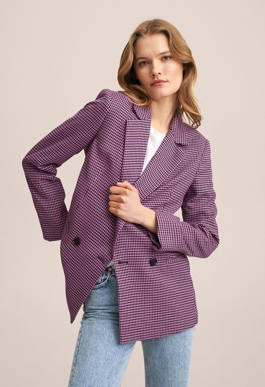 MANGO - Blazer carlota - bright pink