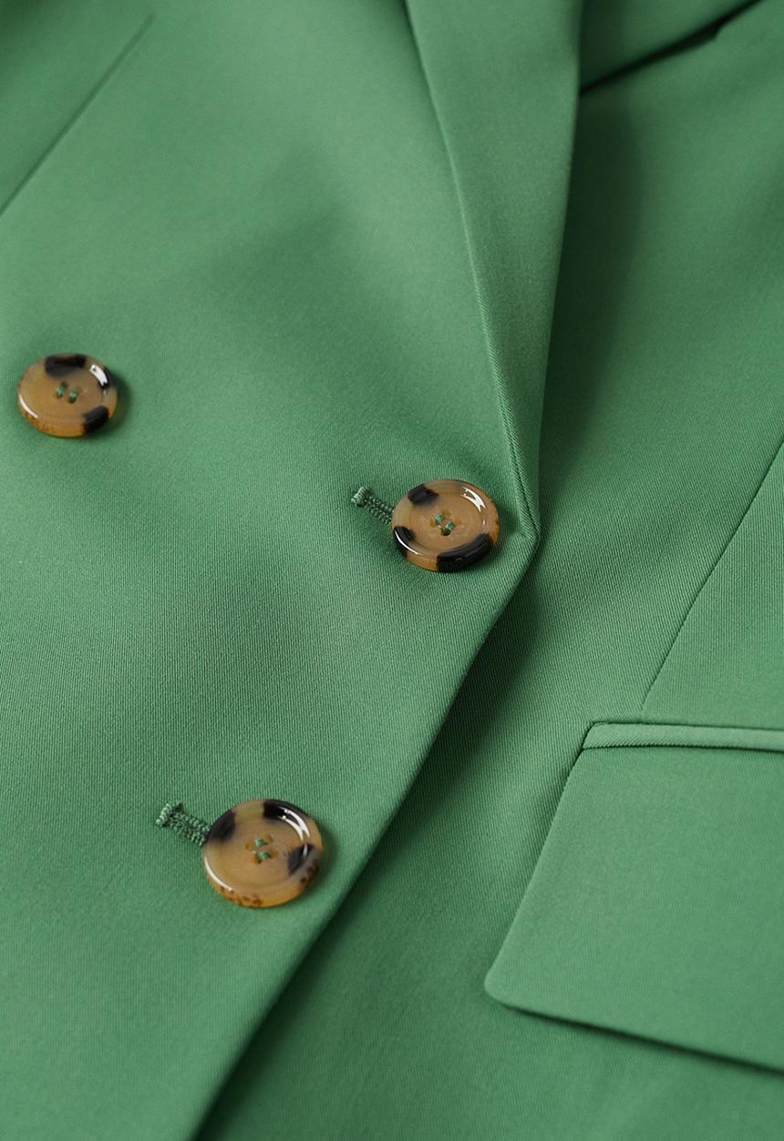 MANGO - Blazer greta - green