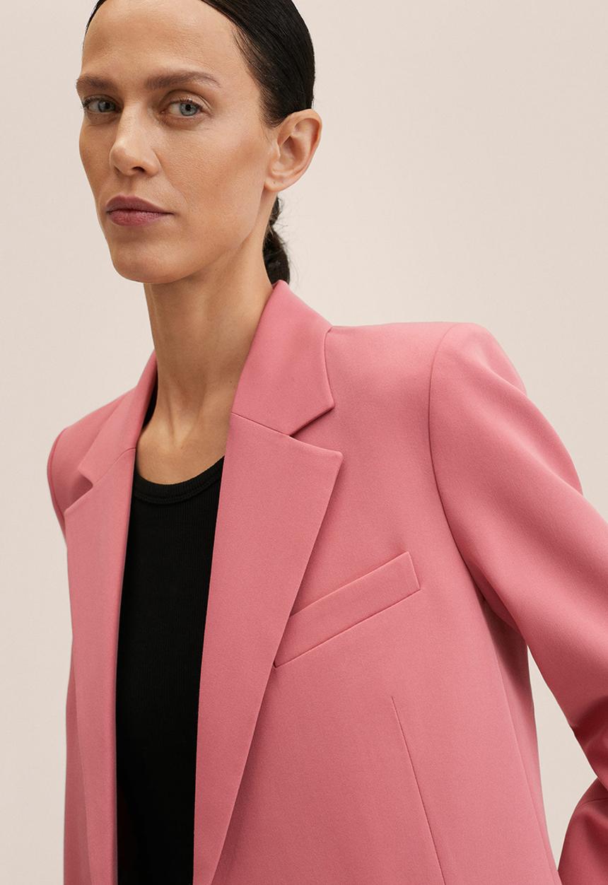 MANGO - Blazer greta - light pastel pink