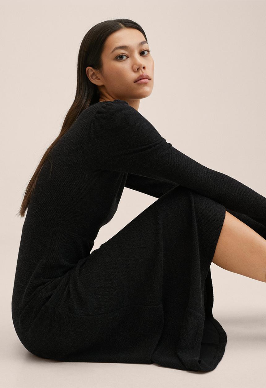 MANGO - Dress yueling - dark grey