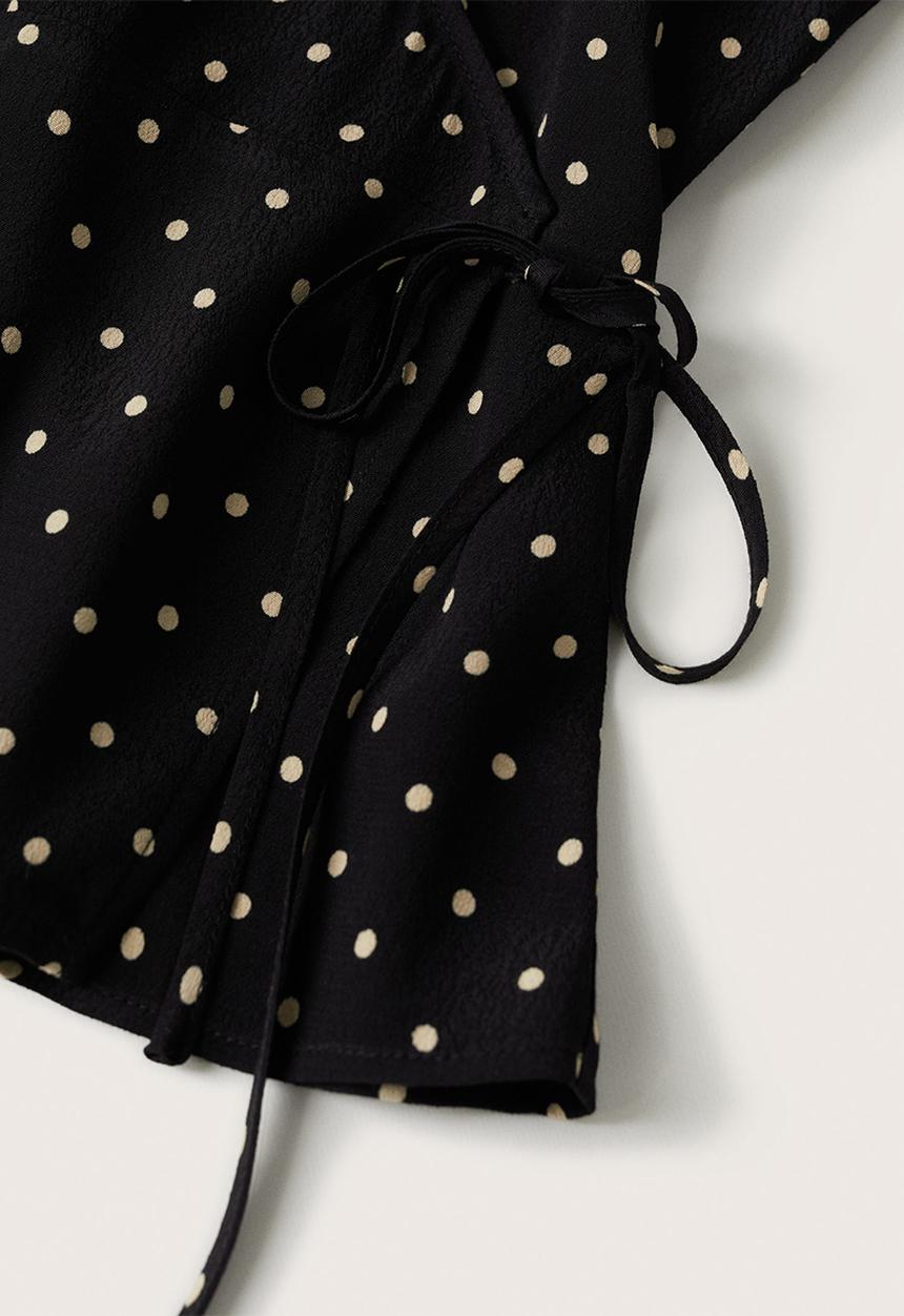 MANGO - Plus blouse . topacio - black