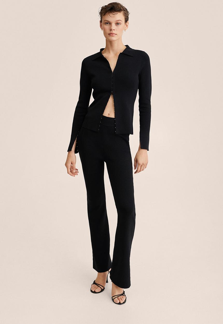 MANGO - Trousers venus - black