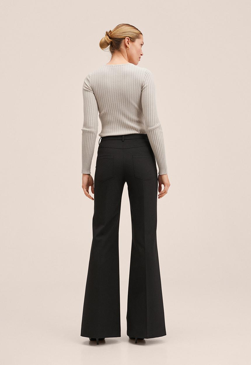 MANGO - Sweater risu - beige