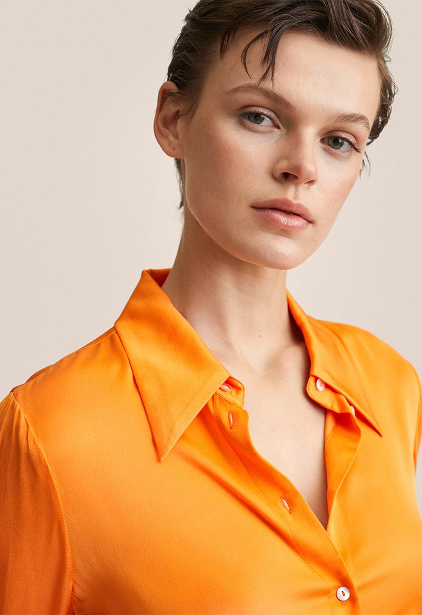 MANGO - Shirt priscila - orange
