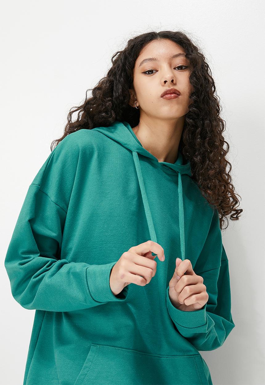 Blake - Oversize hoodie - teal