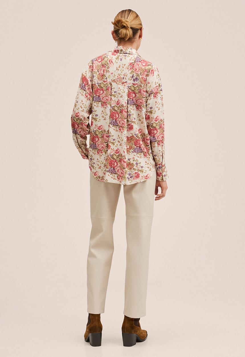MANGO - Shirt new - light beige