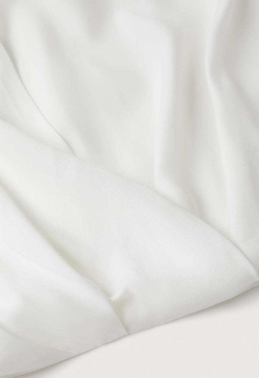 MANGO - Blouse cris - white