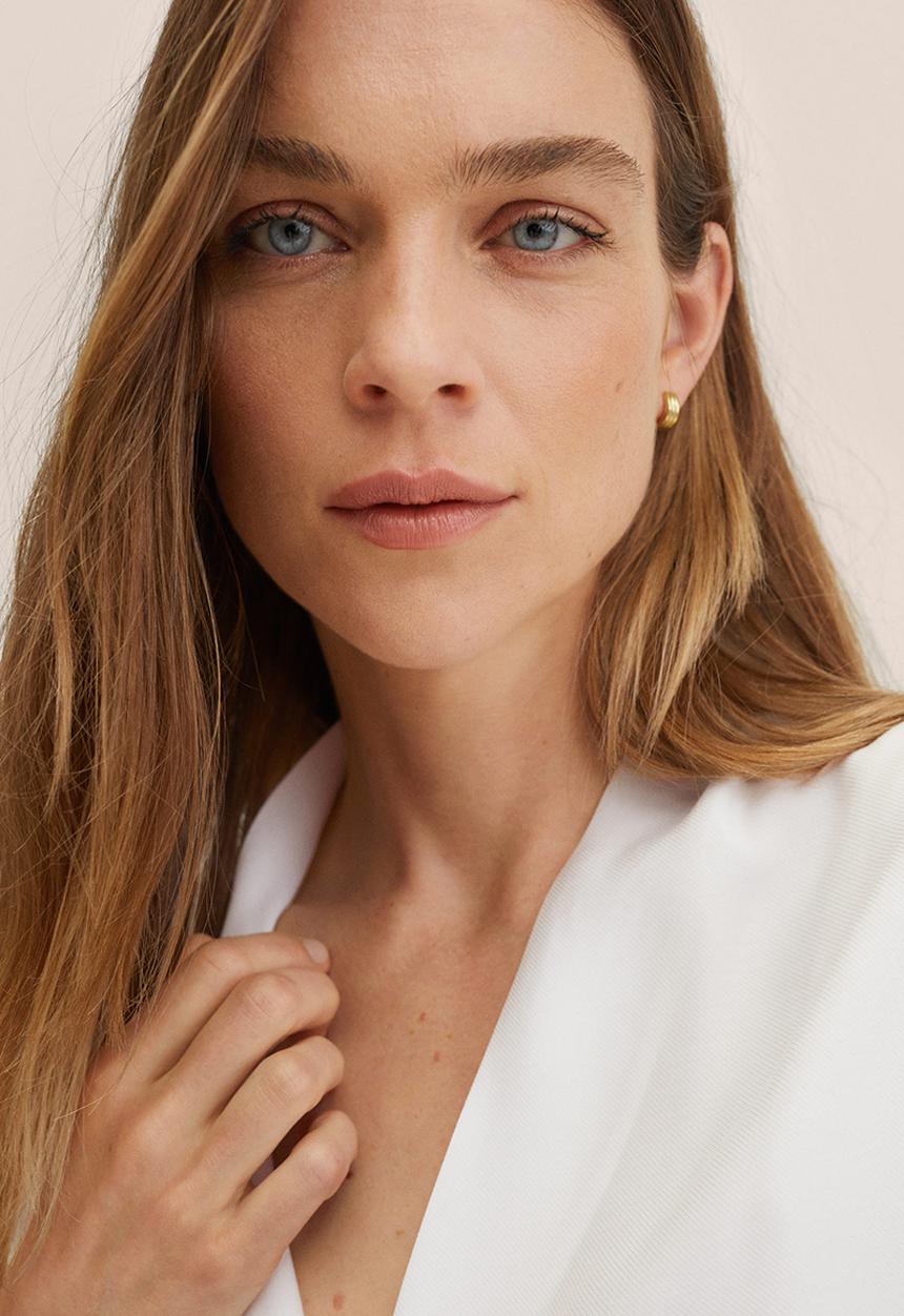 MANGO - Blouse cris - white