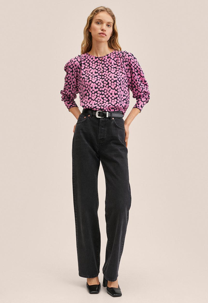 MANGO - Blouse esmirna - light pastel pink