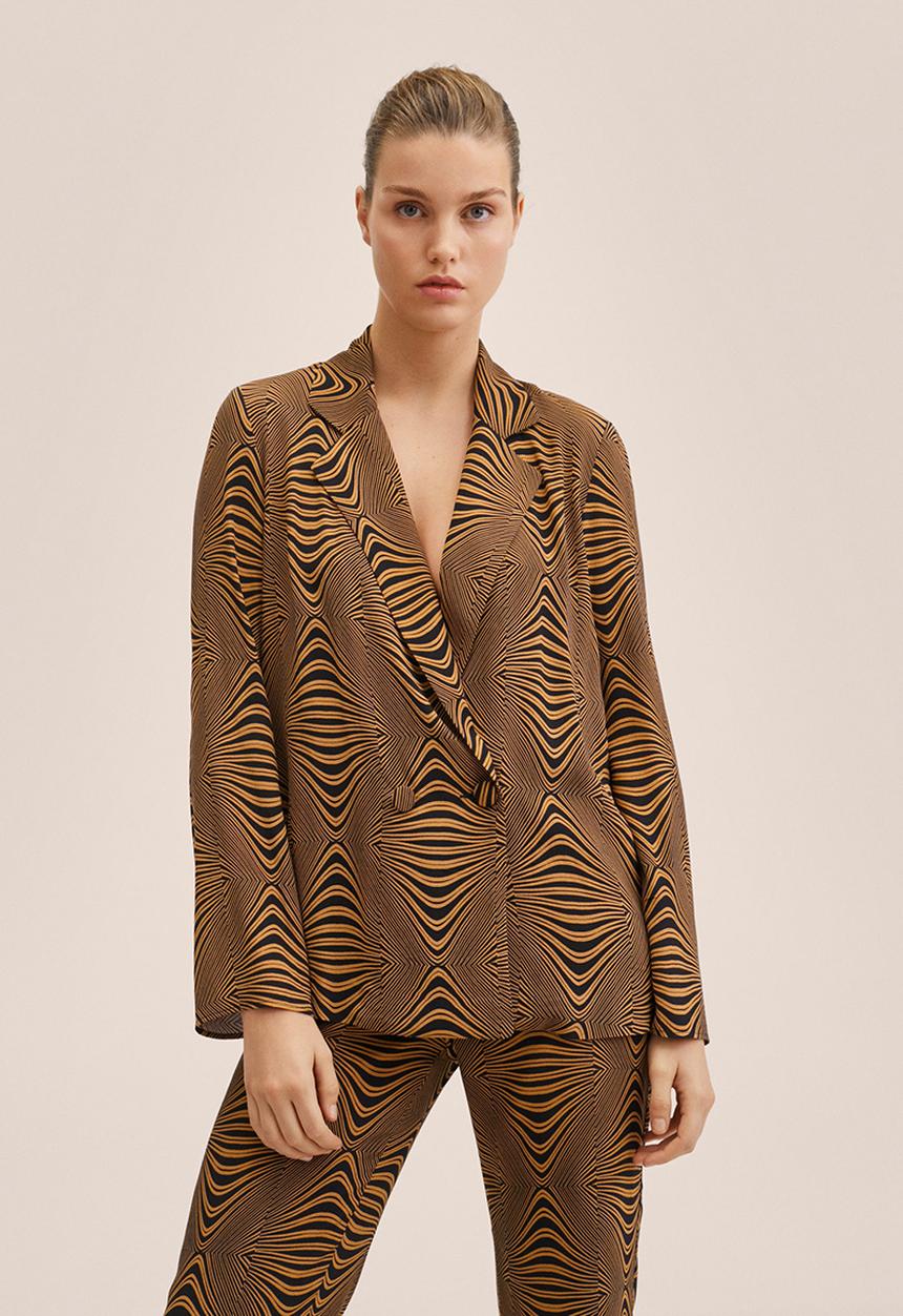 MANGO - Shirt leona - black