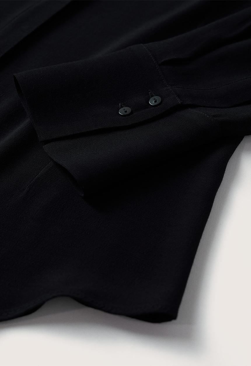MANGO - Shirt eight - black