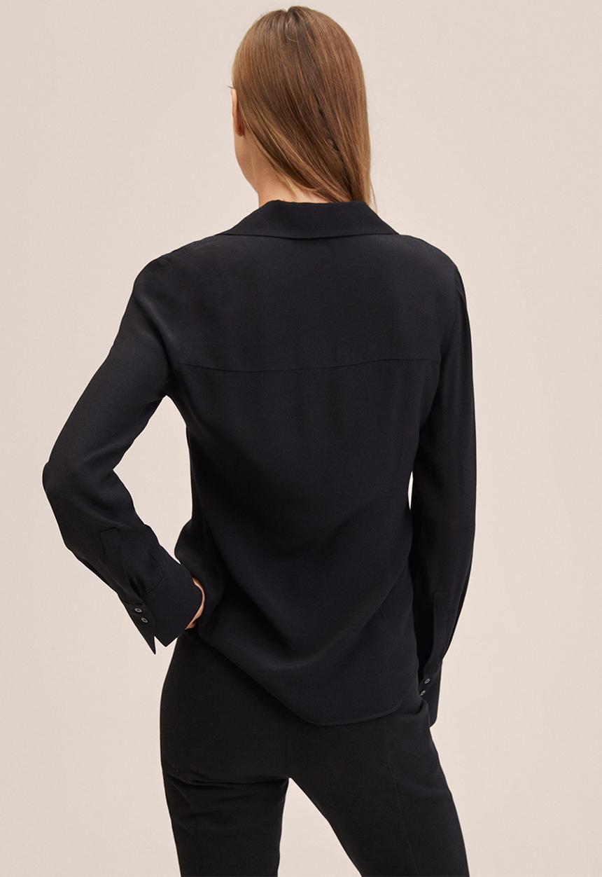 MANGO - Shirt eight - black