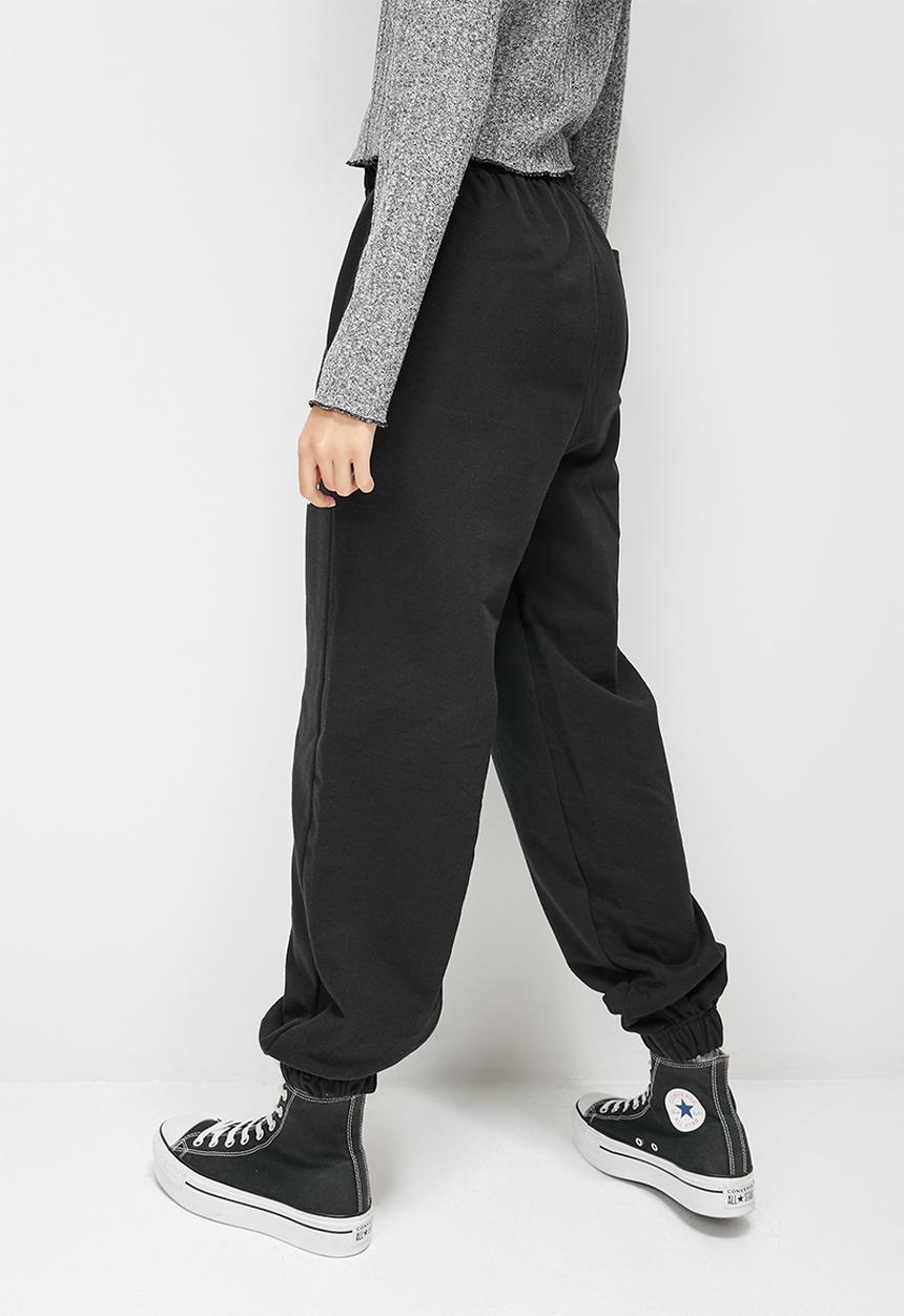 Blake - Co ord tom and jerry print jogger - black